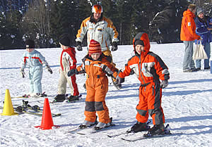 Skikurs für,die Kleinen
